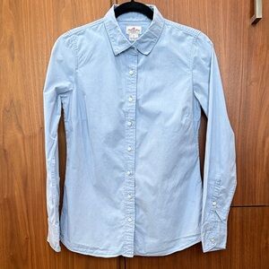 J. Crew Haberdashery Light Blue Button Down Shirt Women’s